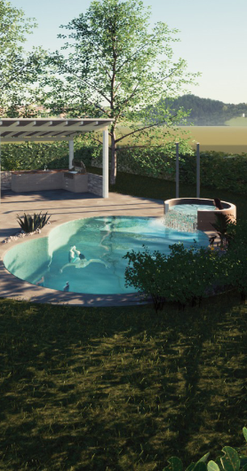 Progettazione spazi outdoor e piscine